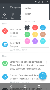 Centrallo Material Design — colors